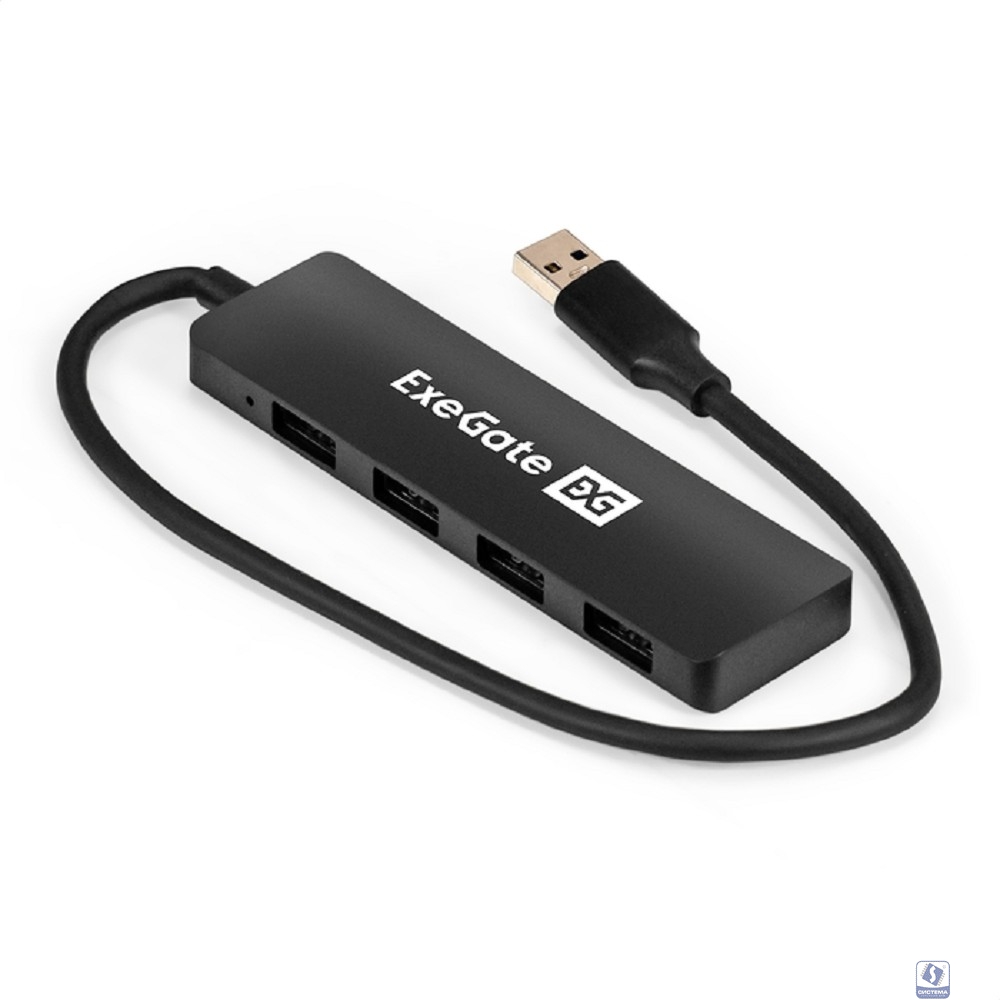 Exegate EX296928RUS USB-Хаб (концентратор) 4-в-1 ExeGate DUB-4P/3 (кабель-адаптер USB3.0 --> 4xUSB3.0, Plug&Play, черный) Exegate EX296928RUS USB-Хаб (концентратор) 4-в-1 ExeGate DUB-4P/3 (кабель-адаптер USB3.0 --> 4xUSB3.0, Plug&Play, черный)