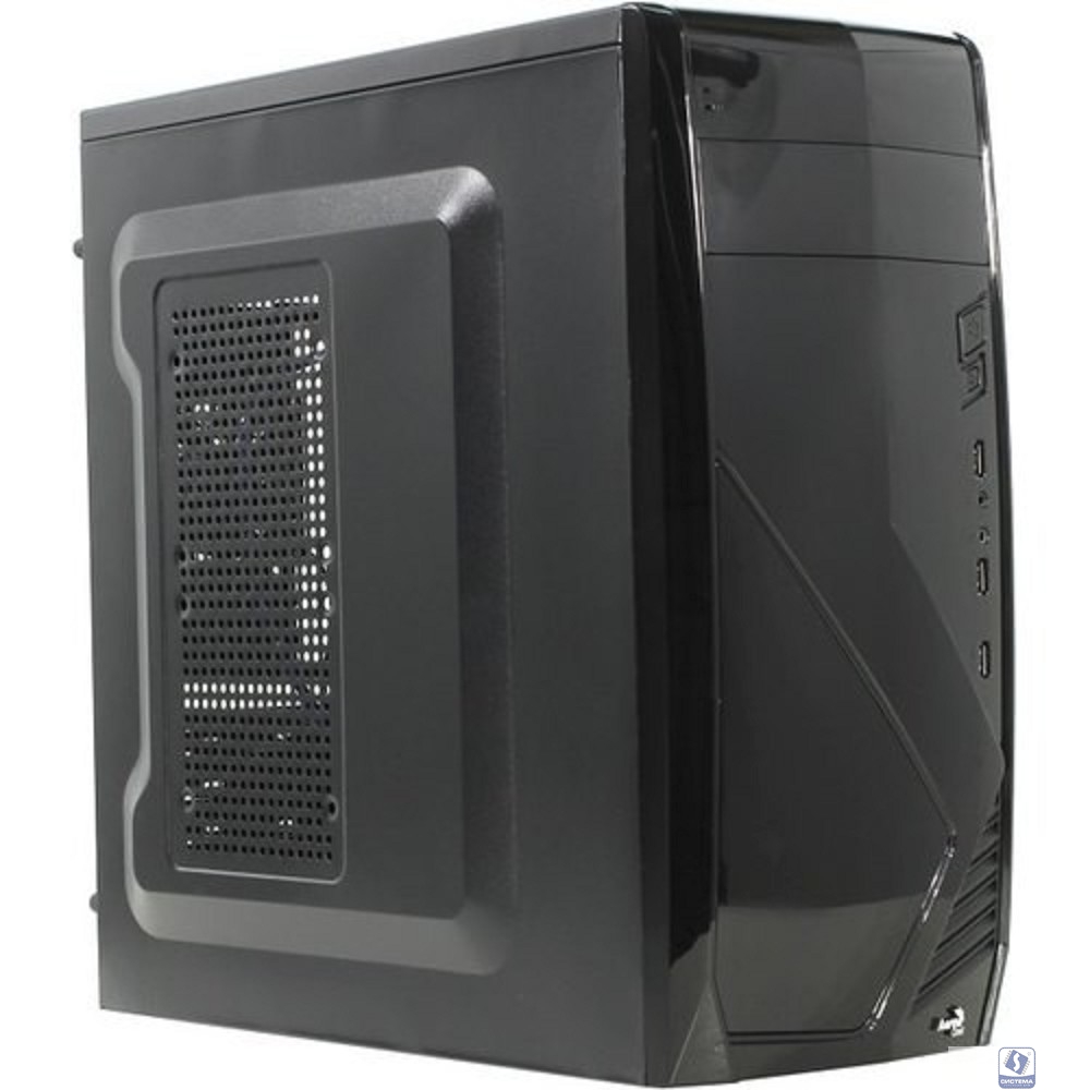 Miditower Aerocool "Cs-1102 Black" ATX/micro ATX / mini ITX, USB3.0 (без БП) [58133]