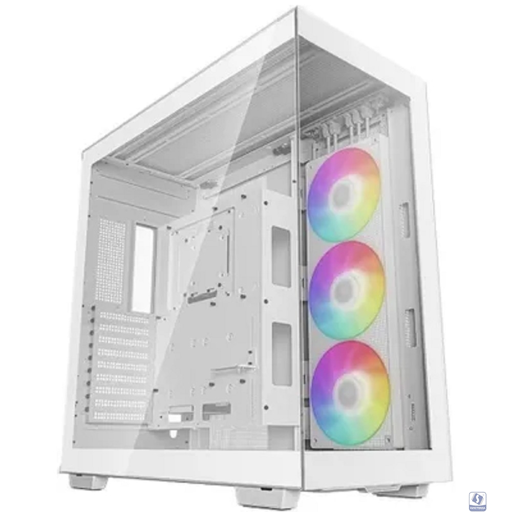 Deepcool CH780 WH белый без БП ATX 2x120mm 1x140mm 2xUSB3.0 audio bott PSU