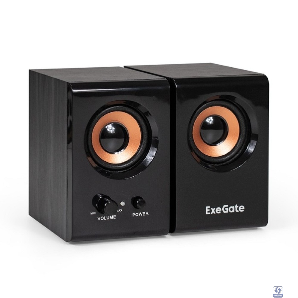 ExeGate Maestro SPS-605 (Активная, питание 220В, 2х3Вт, 30-18000Гц, цвет черный, Color Box)