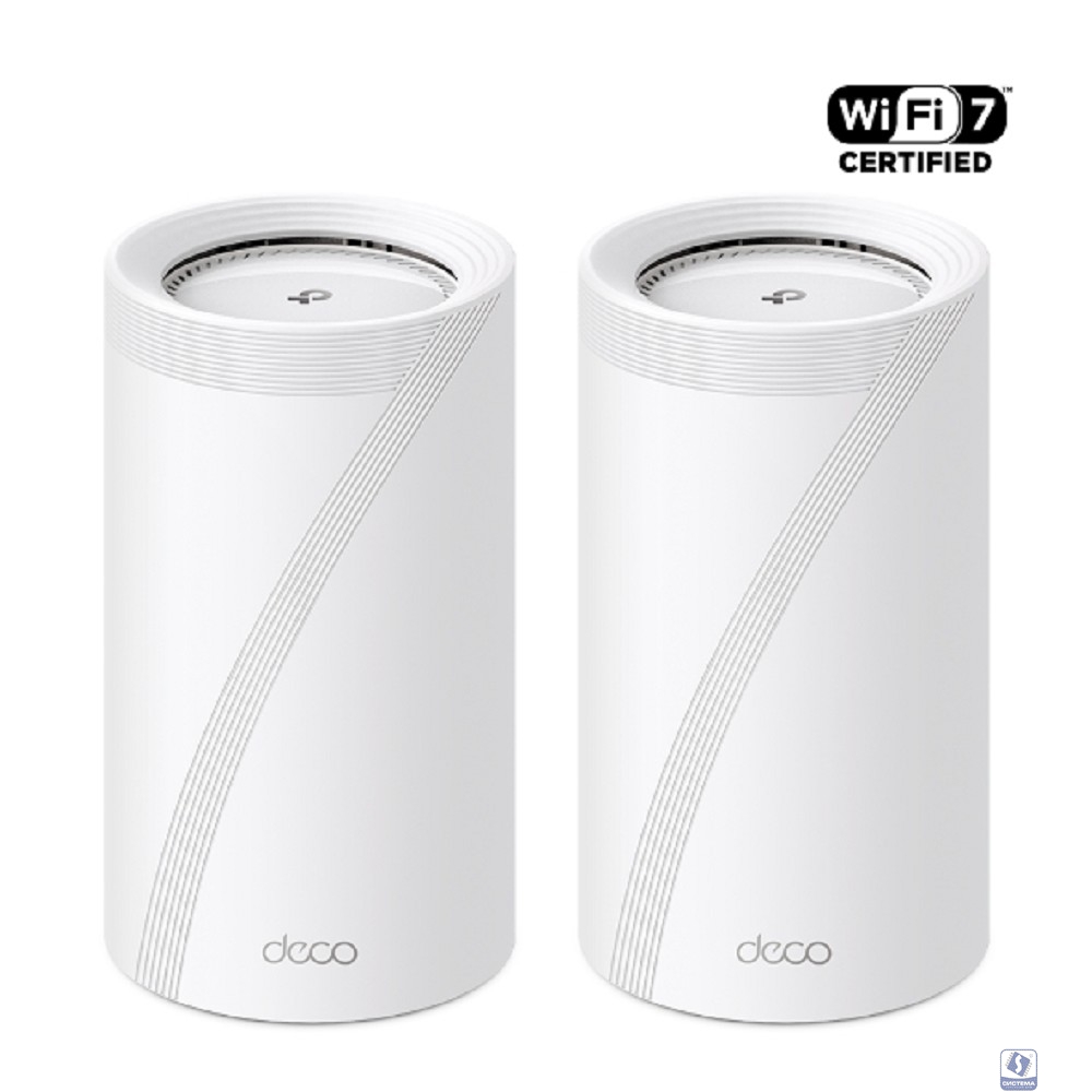 TP-Link Deco BE85(2-pack) BE19000 Трехдиапазонная домашняя Mesh-система Wi-Fi 7