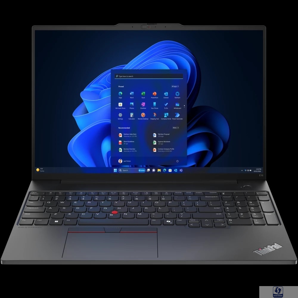 Lenovo ThinkPad E16 G2 [21M6S1F000] (КЛАВ.РУС.ГРАВ.) Black 16" 