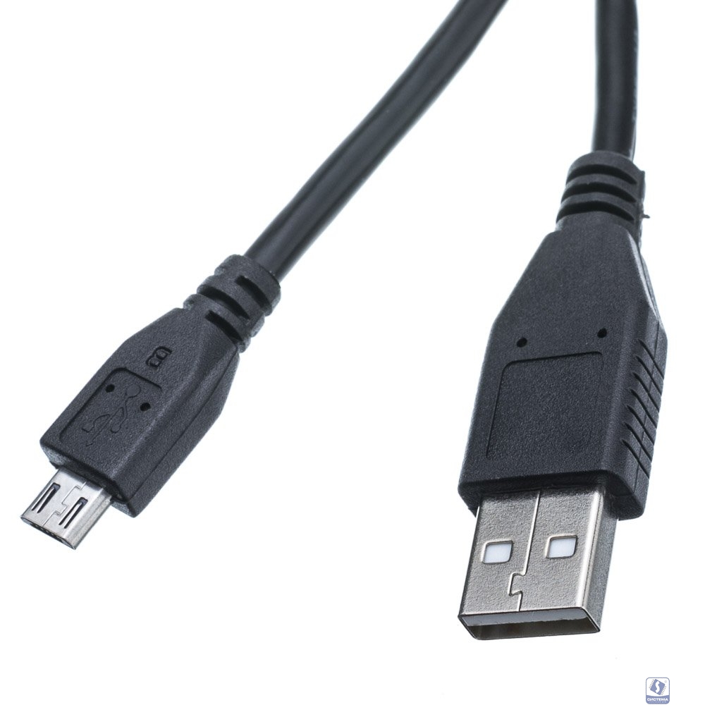 Bion Кабель USB 2.0 - micro USB, AM-microB, 1.8 м, черный [BXP-CCP-mUSB2-AMBM-018]