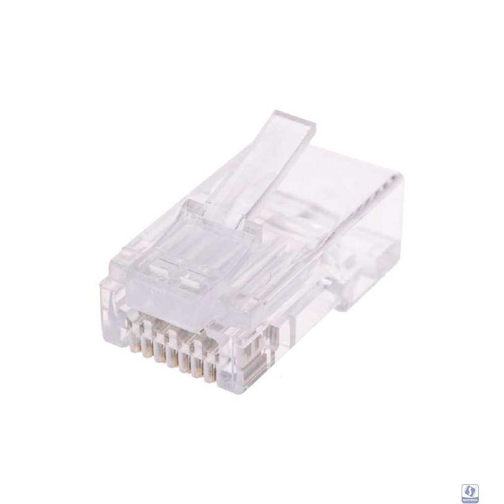 Rexant (05-1030) Разъем сквозной RJ-45(8P8C) под витую пару, UTP, CAT 6 ( Упаковка 100 шт )