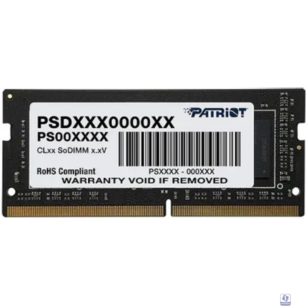 Patriot DDR4 SODIMM 8GB 3200MHz PSD48G320081S 