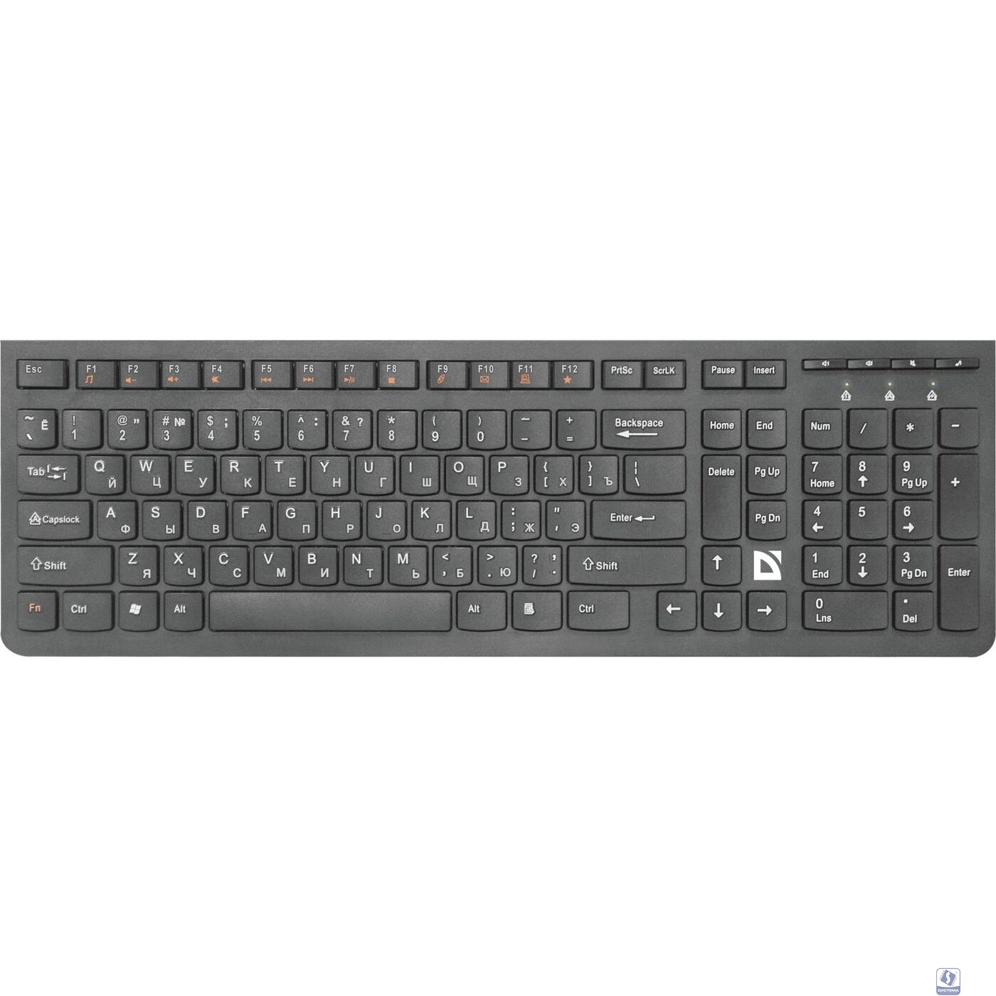 Повреждение упаковки Defender Клавиатура UltraMate SM-535 RU [45535] 