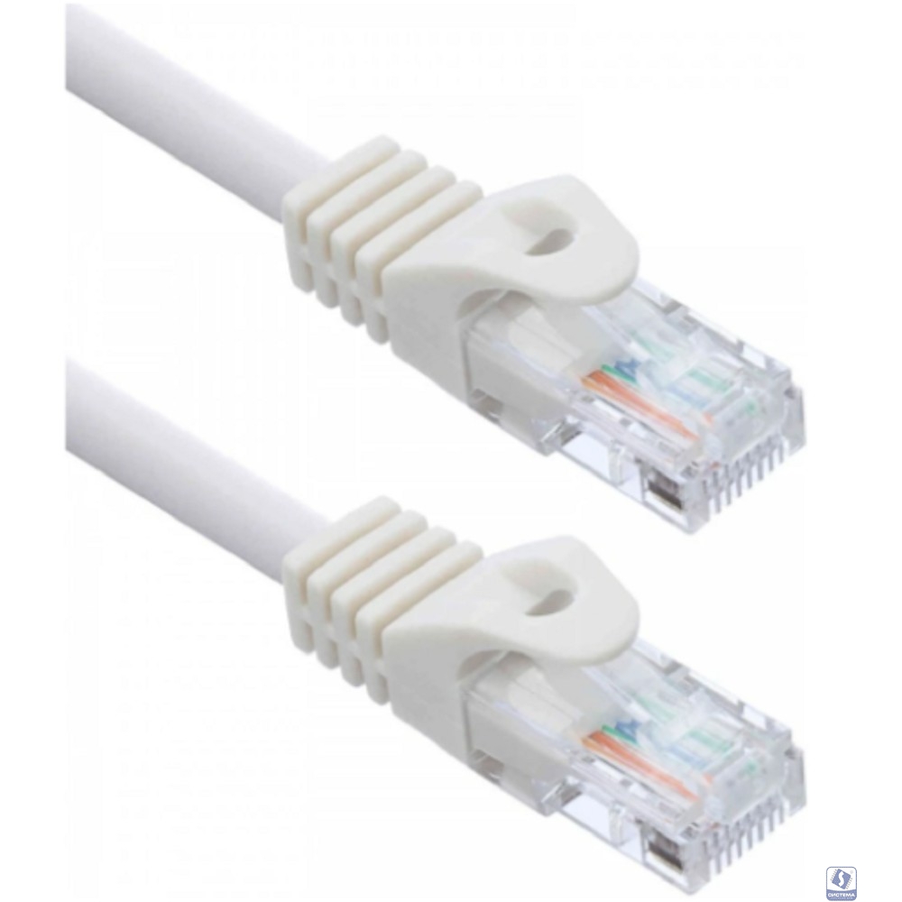 Кабель ACD Патч-корд ACD-LPU5C-30W |ACD-LPU5C-30W| Cat5e UTP 24AWG 4Pair, 7/0.18мм CU Белый, 3.0м (741807)