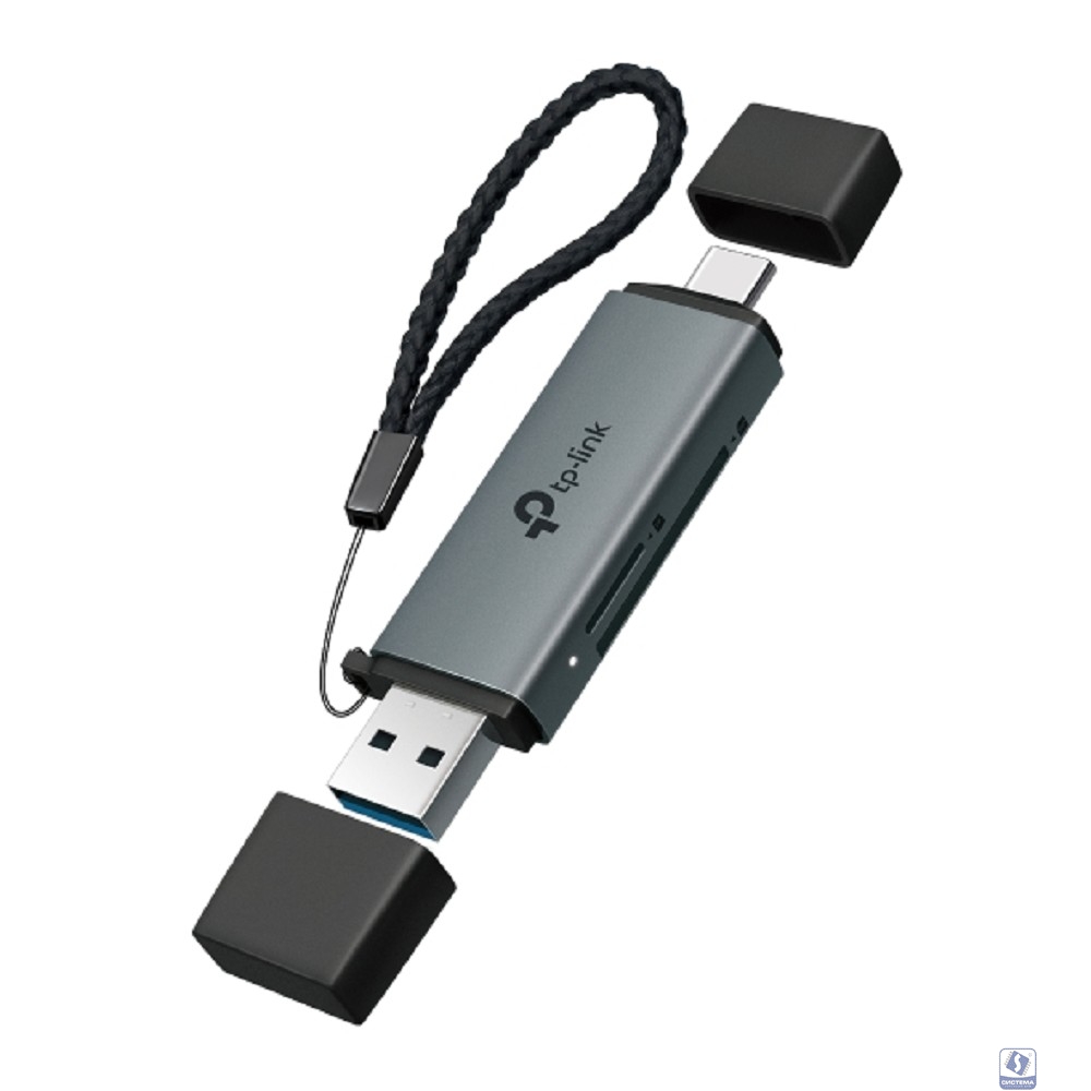 TP-Link UA430D Кардридер USB 3.0 Type-С/Type-A со слотами SD / microSD 3.0