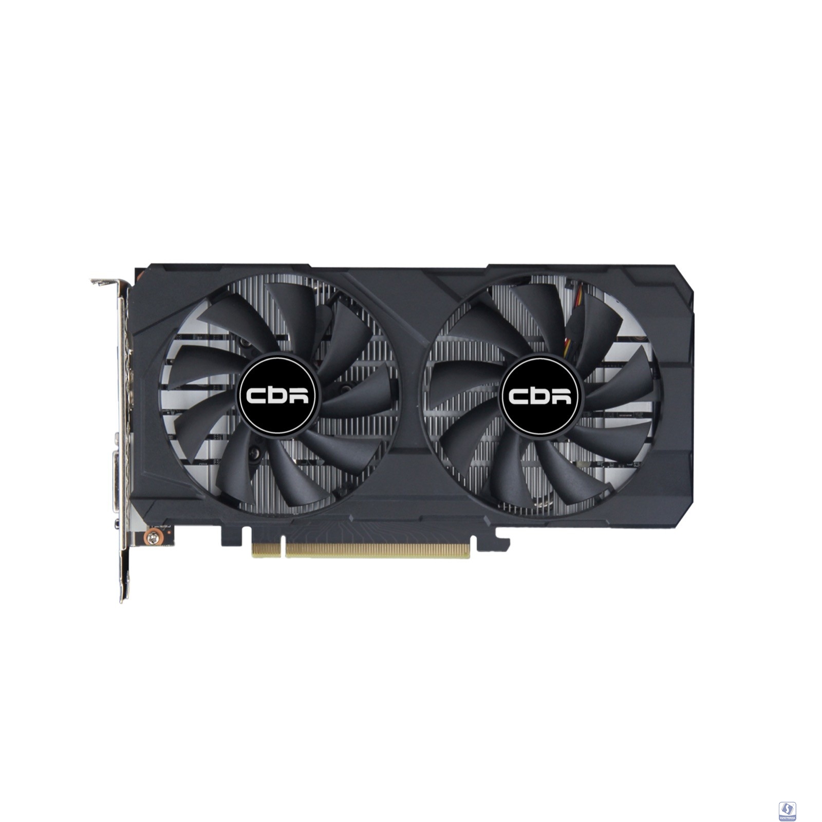 Видеокарта CBR RTX2060 6G, 192BIT, GDDR6, 1365-1680Mhz, 160W (DVI/HDMI/DP)[VGA-STX2060-6G-RTL]