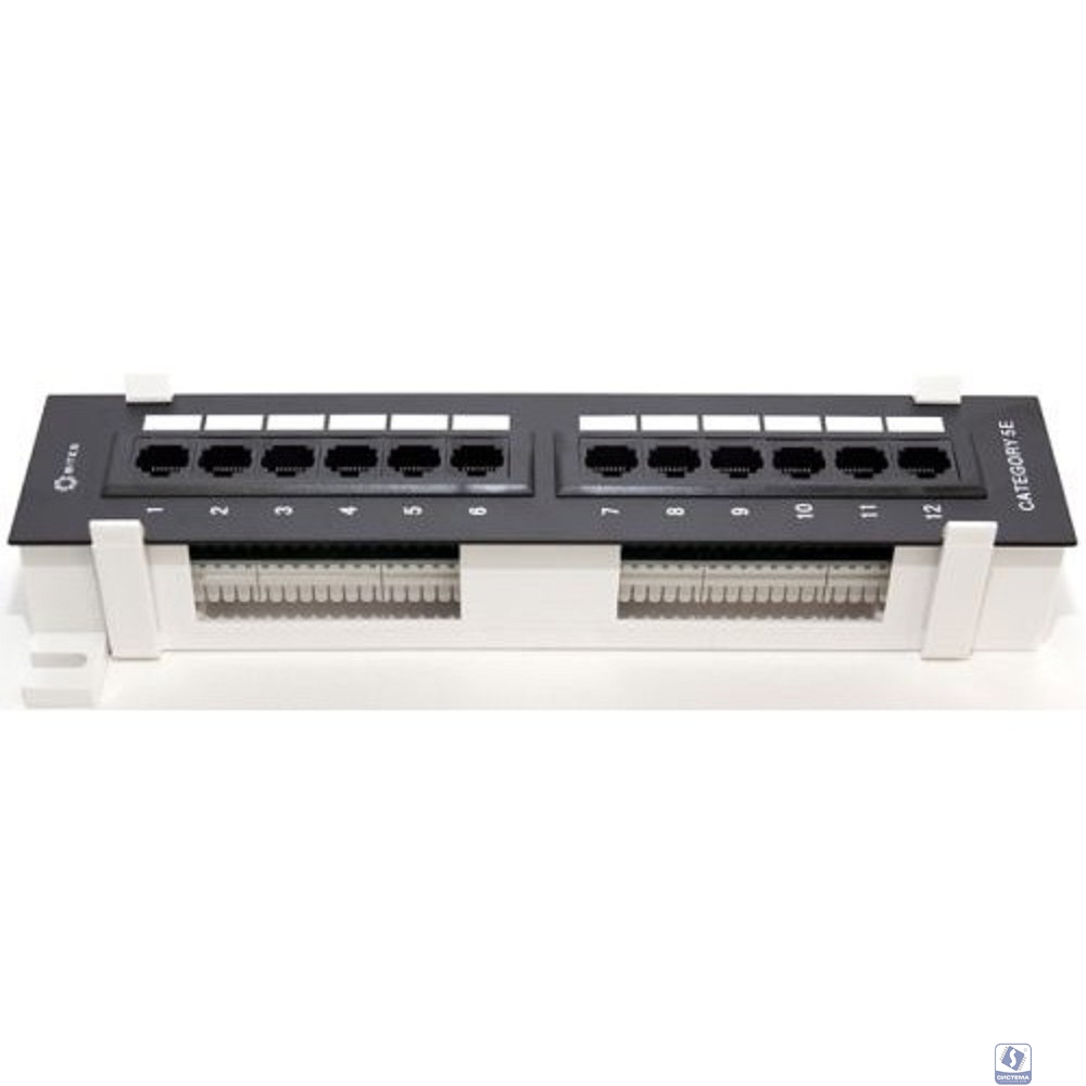 5bites PPU55-04W Патч-панель UTP / 5E / 12P / KRONE / 110 / DUAL IDC / 10" / WALL