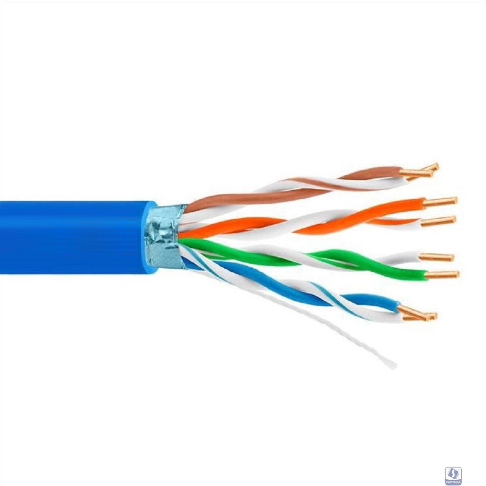 5bites Кабель FS5505-305A-BL витая пара FTP / SOLID / 5E / 24AWG / CCA / PVC / BLUE / 305M