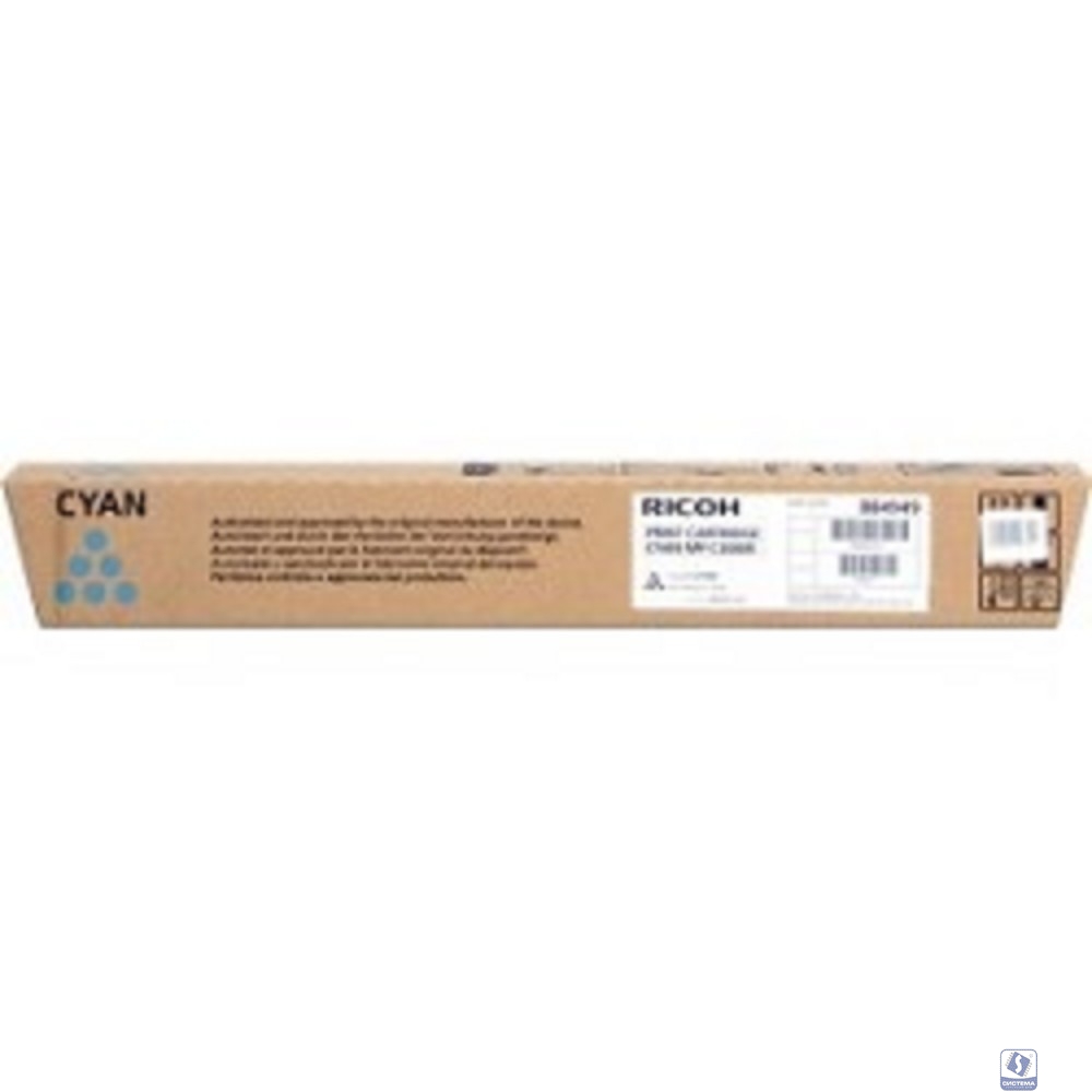 Ricoh 842033/884949 Тонер тип MPC3000E голубой 