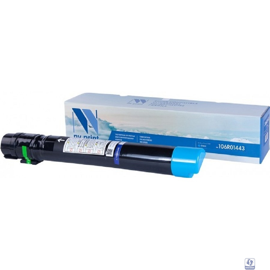 Картридж NVP совместимый NV-106R01443 Cyan для Xerox Phaser 7500 (17800k)