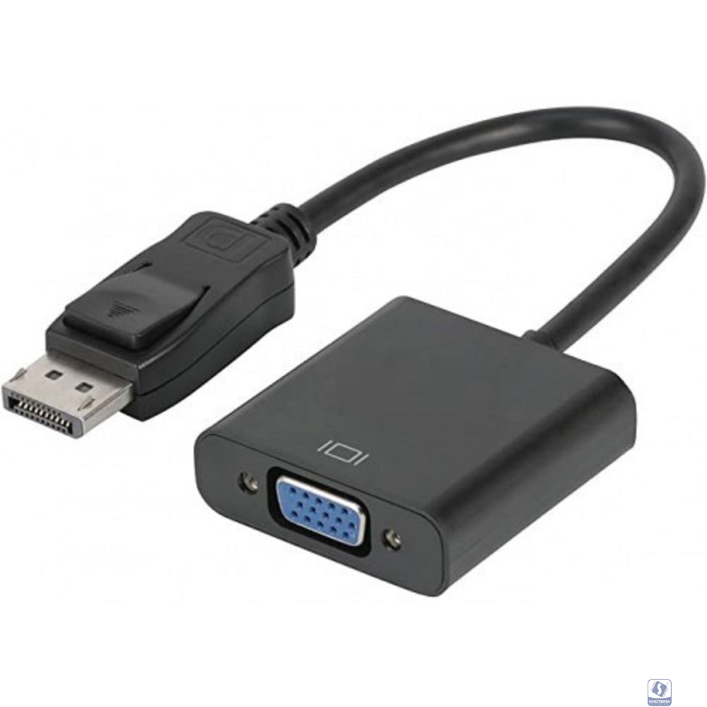 KS-is KS-454 Переходник DisplayPort VGA 20M-15F 
