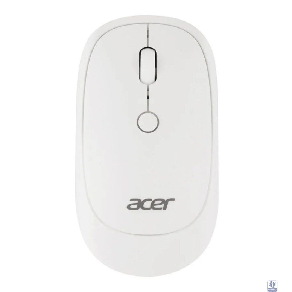 Acer OMR138 [ZL.MCEEE.01L] белый оптическая (1600dpi) беспроводная USB (3but)