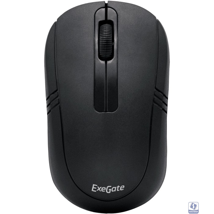Exegate EX269649RUS Беспроводная мышь Exegate SR-9021 <black, optical, 3btn/scroll, 1000dpi, USB> Color box