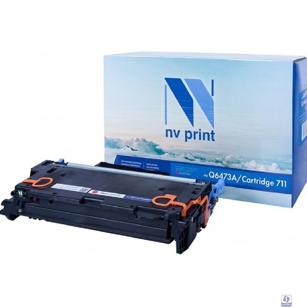 Картридж NVP совместимый NV-Q6473A/NV-711 Magenta универсальные для HP/Canon Color LaserJet 3600/ 3600dn/ 3600n/ LBP 5300 i-Sensys/ 5360/ MF 8450/ 9130/ 9170/ 9220/ 9220Cdn/ 9280/ 9280Cdn (4000k)