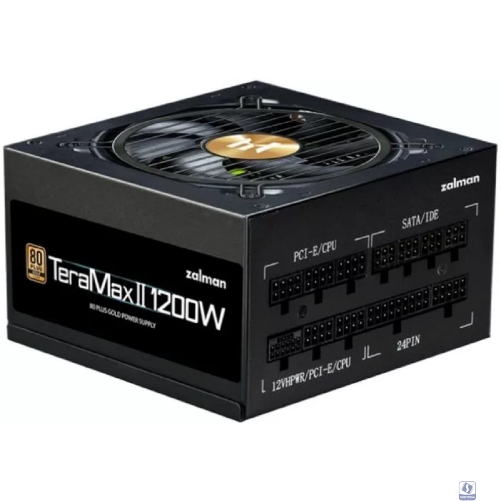 Zalman <TMX2> ZM1200-TMX2  <1200W, ATX v3.0 GEN 5.0, EPS, APFC, 12cm Fan, FCM, 80+ GOLD, Retail>