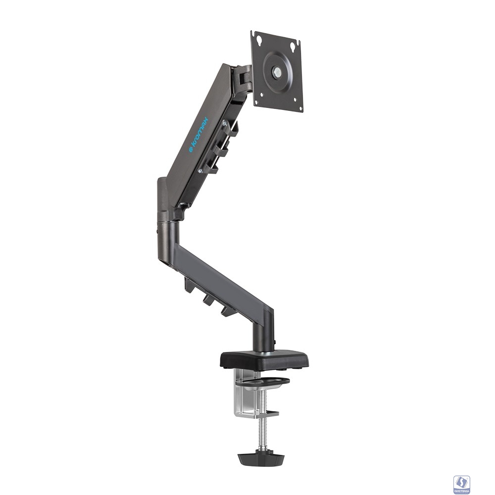 Kromax OFFICE-15 черный 15"-34" макс.2-10 кг настольный поворот и наклон