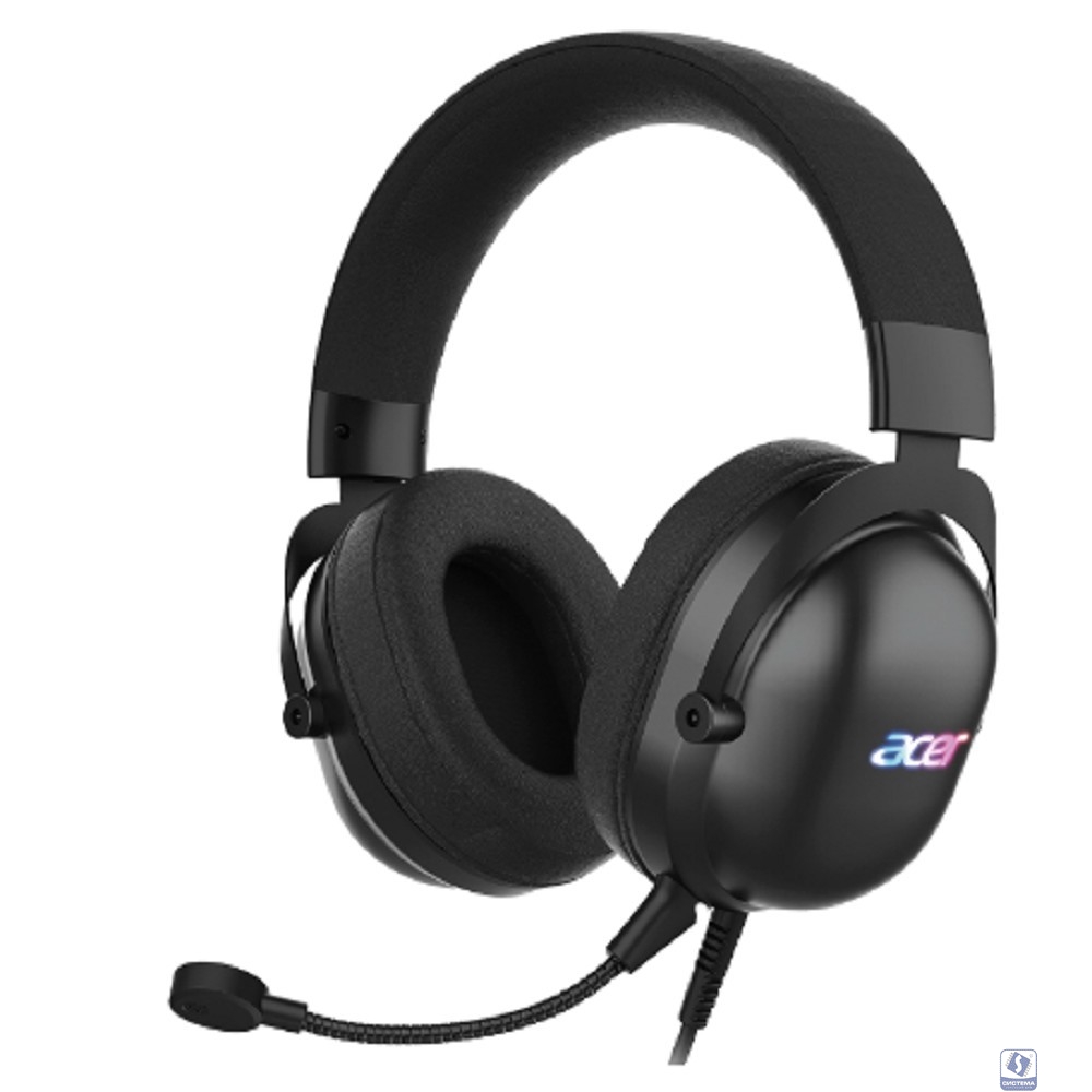 Acer AHW122 [ZL.HDSCC.01U] черный 2.1м мониторные USB оголовье 