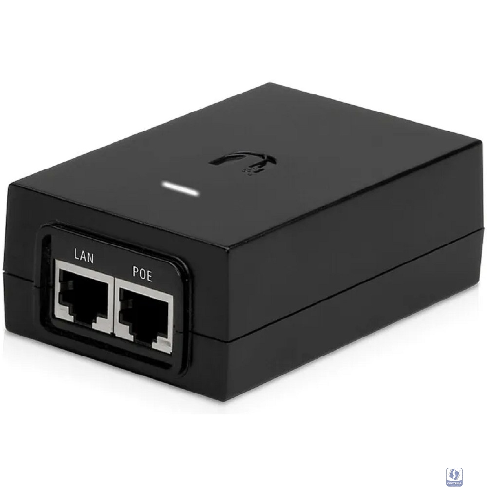 UBIQUITI POE-48-24W с PoE, 220 VAC -> 48VDC 0.5A Блок питания 