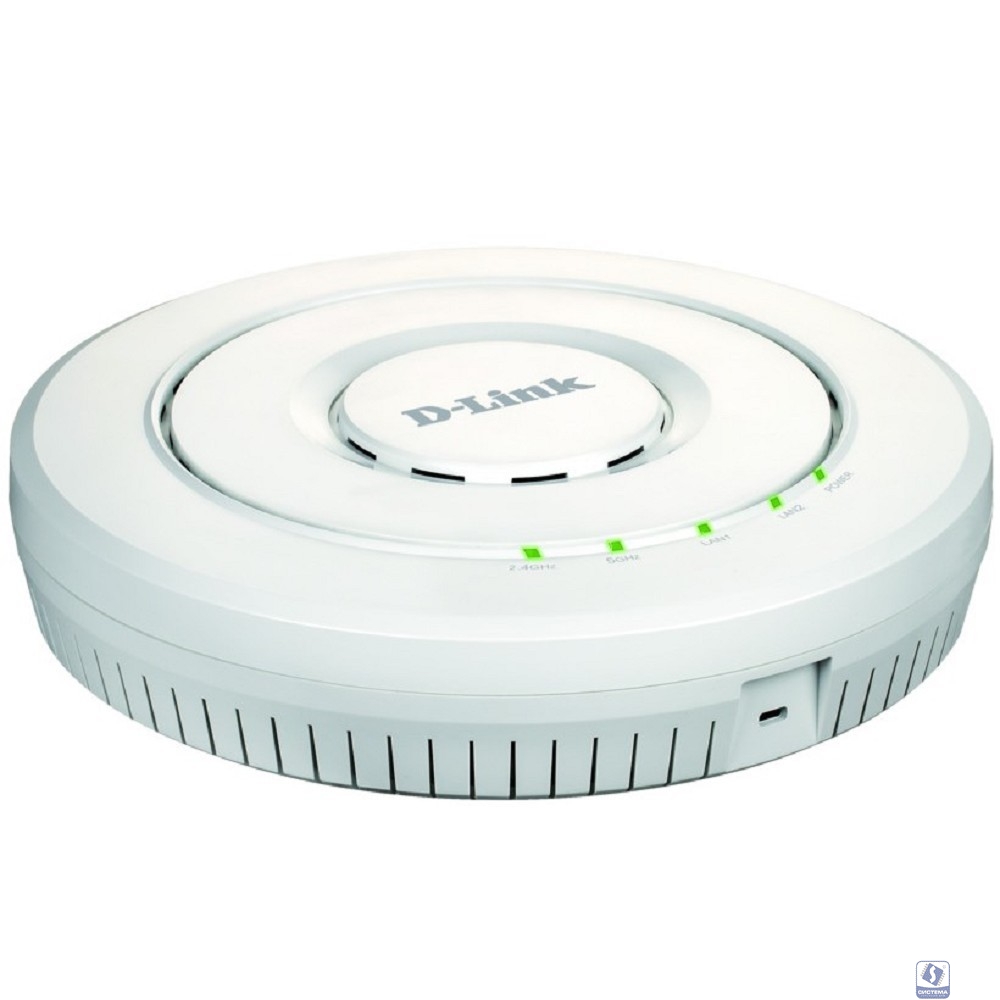 D-Link DWL-X8630AP/UN/A1A Двухдиапазонная унифицированная Wi-Fi 6 точка доступа AX3600 с поддержкой PoE (адаптер питания в комплект поставки не входит)