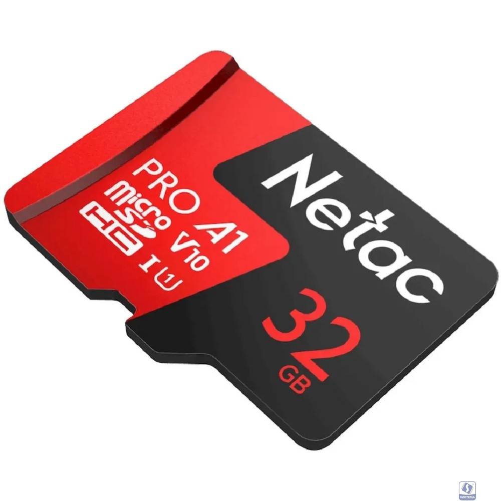 Micro SecureDigital 32GB Netac MicroSD P500 Extreme Pro, Retail version card only [NT02P500PRO-032G-S]