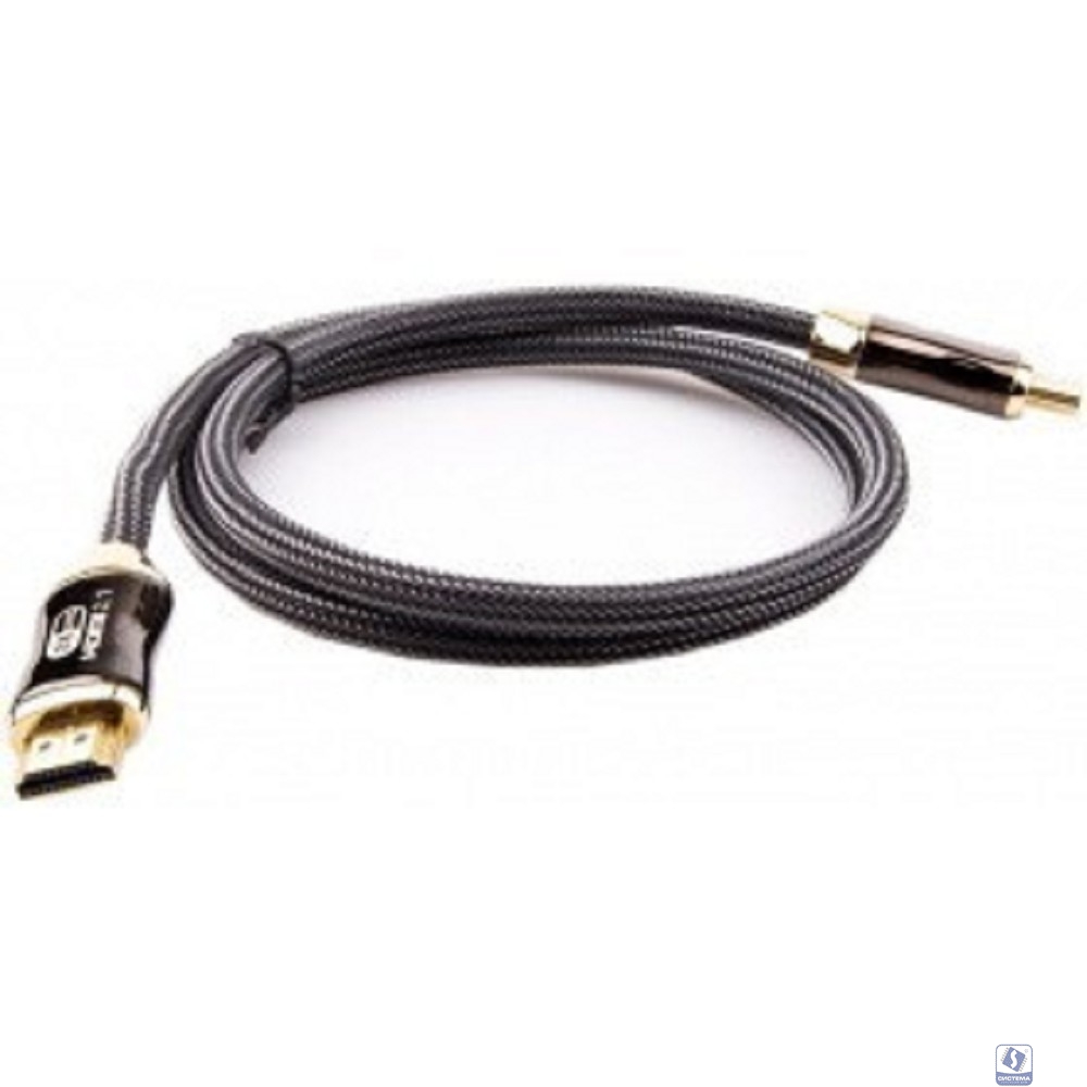 Telecom Кабель HDMI 19M/M,ver. 2.1, 8K@60 Hz 1m метал разъемы, нейлоновая оплетка Telecom <TCG300-1M>