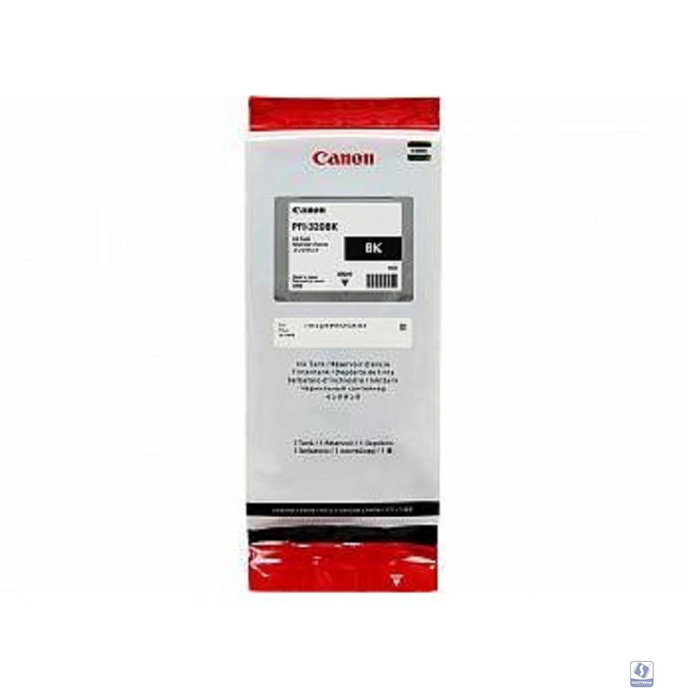 Canon PFI-320BK  Картридж  для Canon TM-200/TM-205/TM-300/TM-305, чёрный, 300 мл