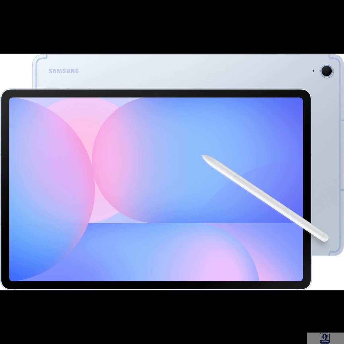 Samsung Galaxy Tab S10 FE+ SM-X626B 1580 (2.9) 8C RAM12Gb ROM256Gb 13.1" TFT 2880x1800 5G eSIM Android 15 голубой 13Mpix 12Mpix BT WiFi microSD 1Tb 10090mAh