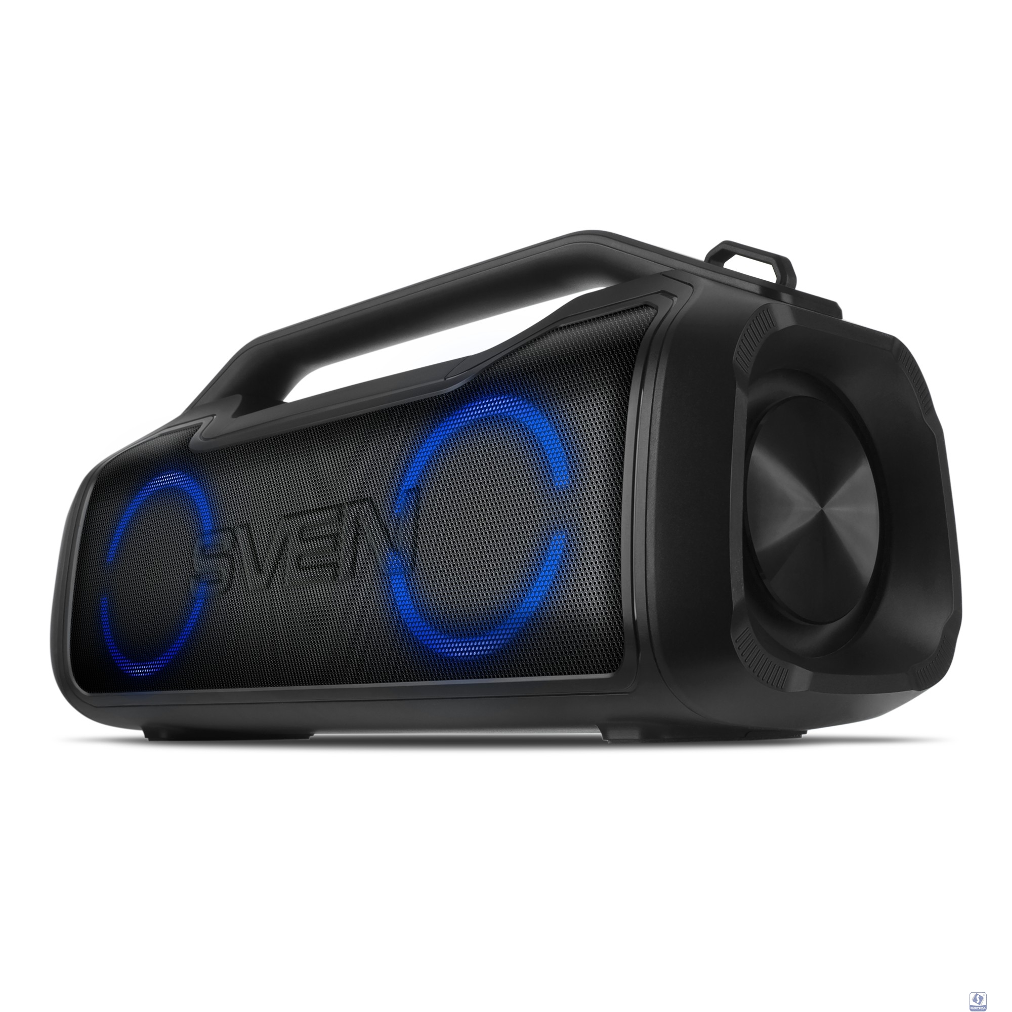 SVEN PS-390, черный (50 Вт, Waterproof (IPx5), TWS, Bluetooth, microSD, 2х3600мАч)