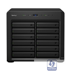 Synology DX1215II Модуль расширения 12xHDD Hot Plug SATA(3,5' or 2,5') для 1xPSDS3612xs,DS3615xs,DS3617xs,DS2413+,DS3018xs