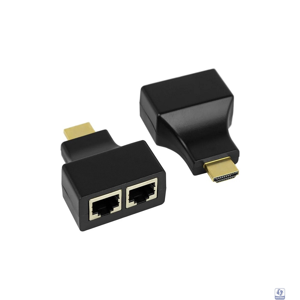 Rexant 17-6916 HDMI удлинитель по витой паре RJ-45(8P-8C) до 30м (1080p)