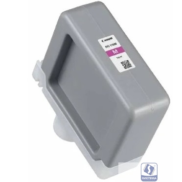 Картридж струйный Canon PFI-110 M 2366C001 пурпурный (160мл) для Canon TX-2000/3000/4000