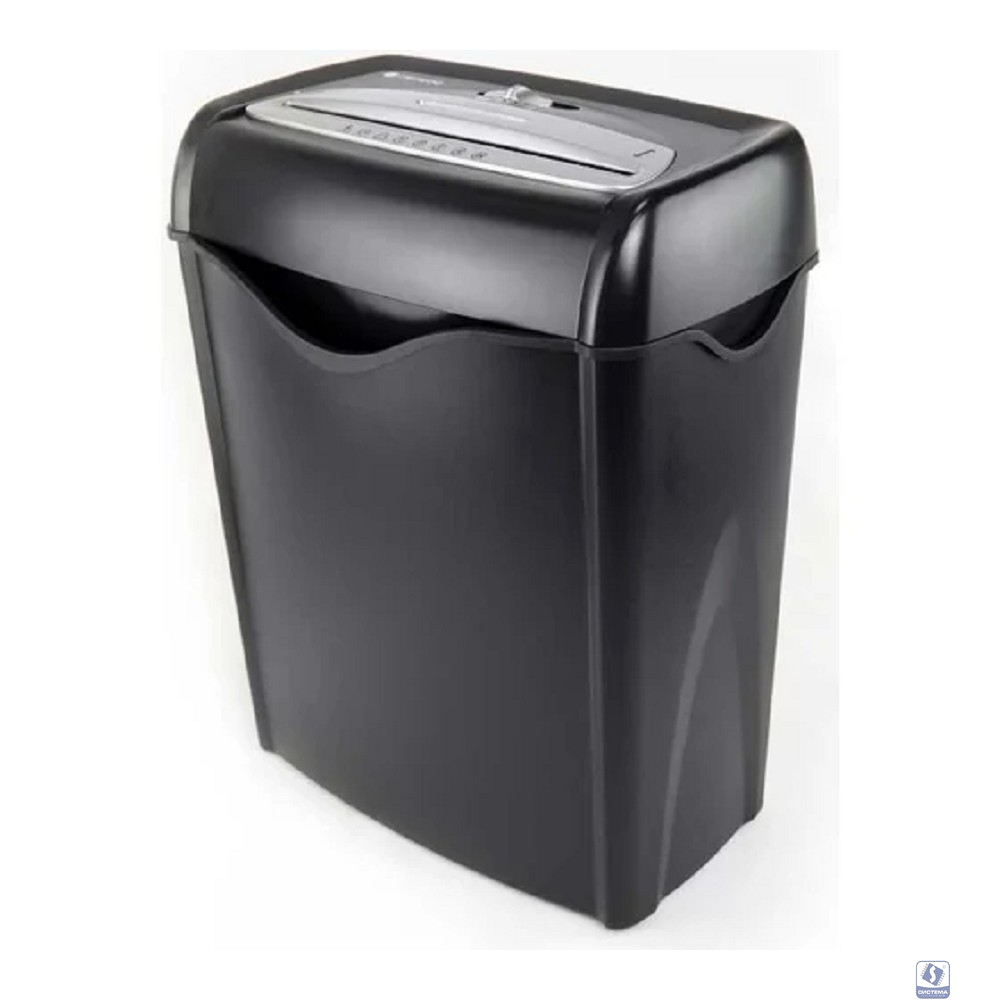 ГЕЛЕОС Уничтожитель документов УД15-2  DIN P-2 (2 ур-нь секр.), фрагмент 5,9мм,    13 лист (70г/м2), пл. карты/скобы, 15 литров                            