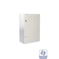 ЦМО Шкаф уличный всепогодный настенный 9U (600х500), передняя дверь вент. (ШТВ-Н-9.6.5-4ААА)