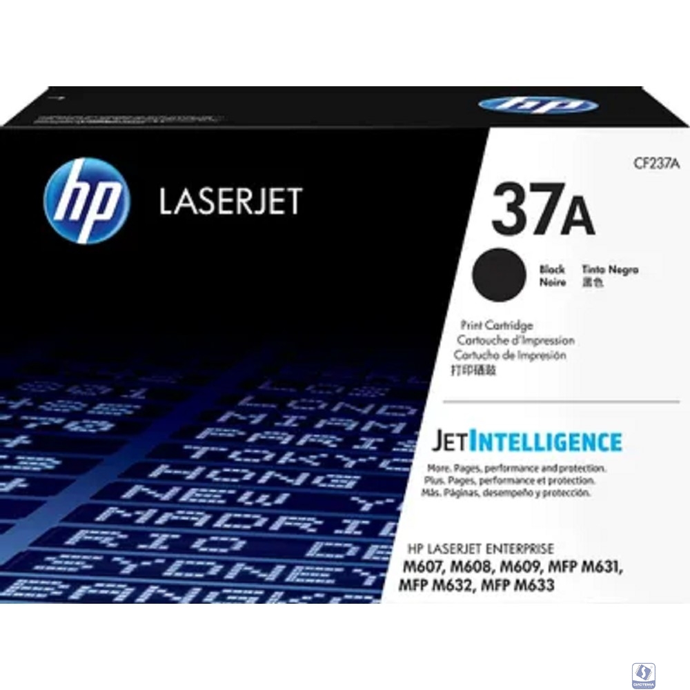 HP CF237A Картридж Black  