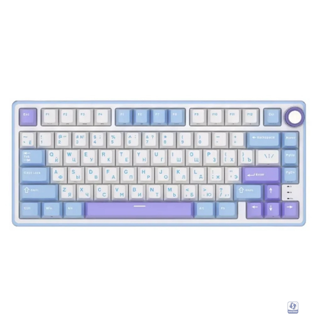 Клавиатура R75 проводная Taro Milk, линейные свитчи RK Silver