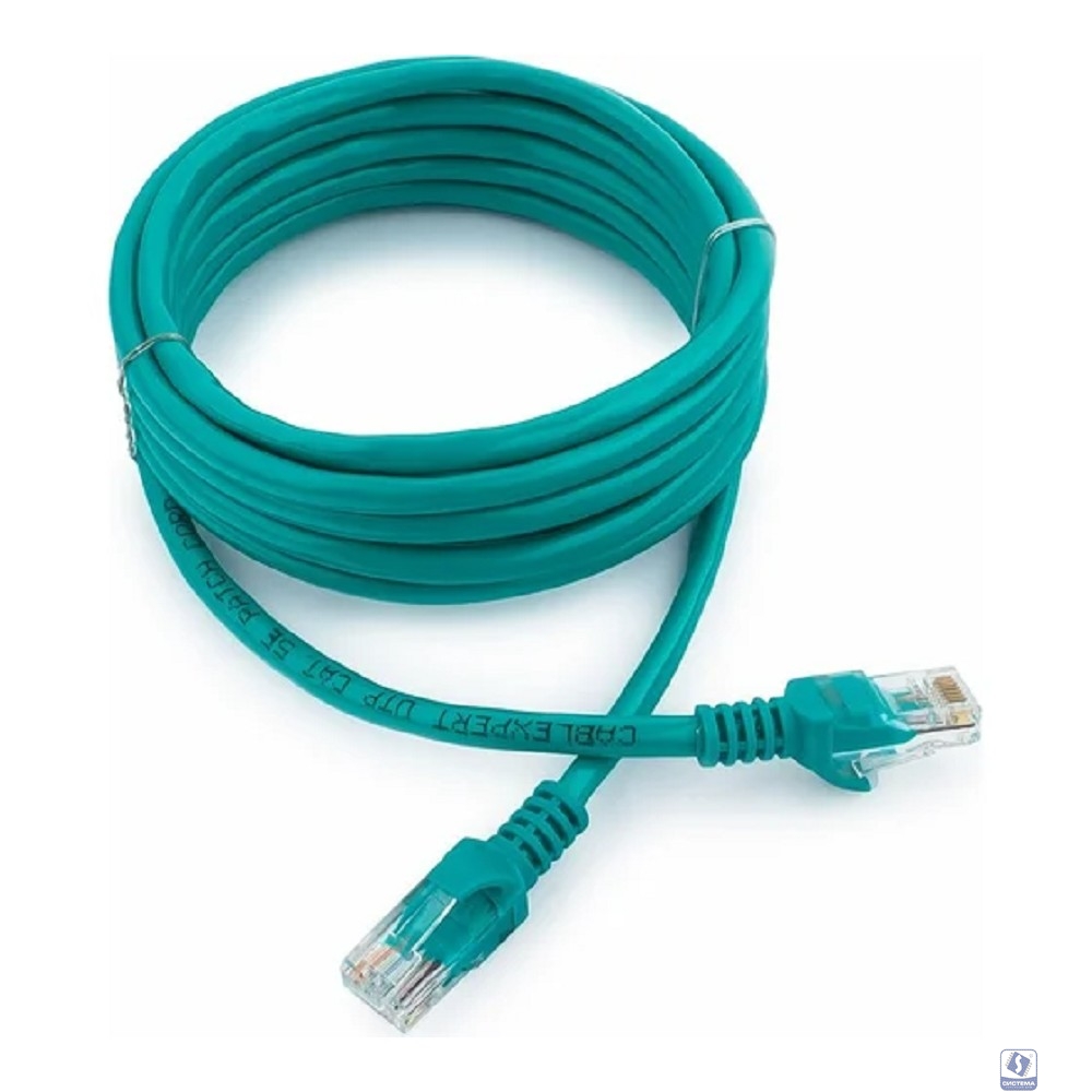 Cablexpert PP12-3M/G кат.5e, 3м, Патч-корд UTP литой, многожильный (зелёный)
