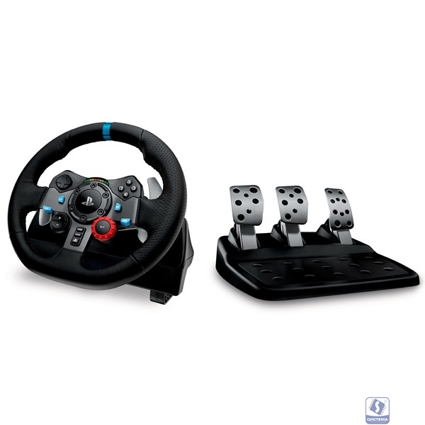 941-000112/941-000114 Руль Logitech G29 Driving Force Racing 14кноп. (с педалями) черный
