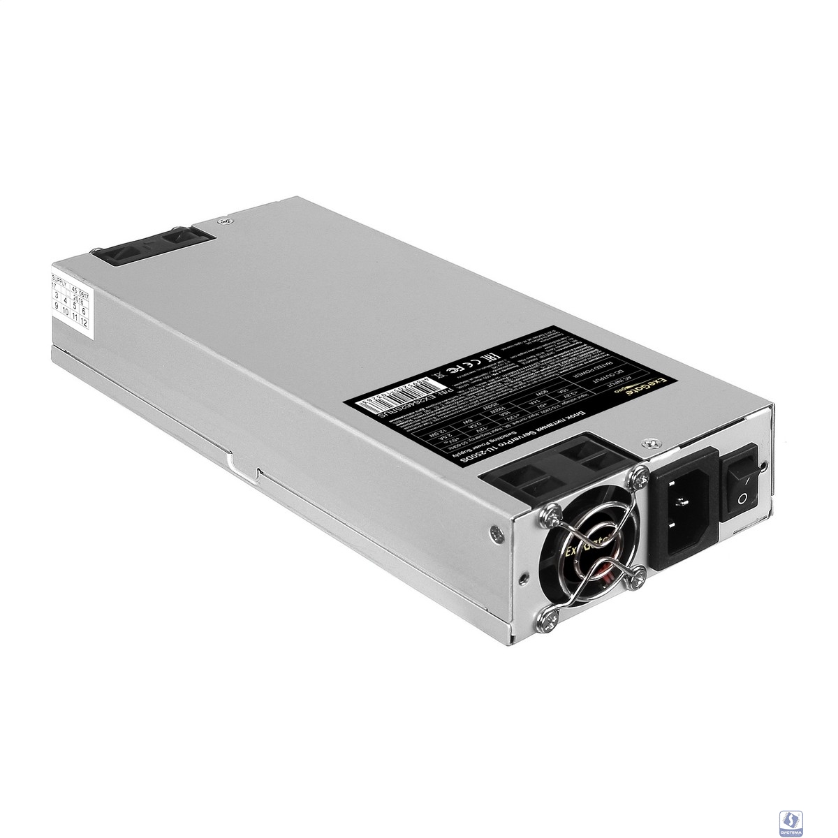 Exegate EX264625RUS Серверный БП 250W Exegate <ServerPRO-1U-250DS> унив. для 1U, 24pin, (4+4)pin,4xSATA,2xIDE