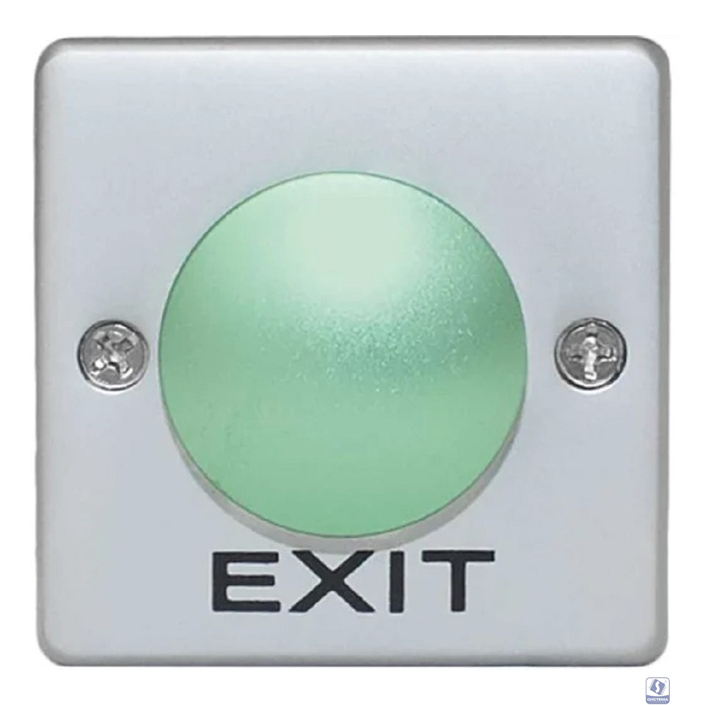 Tantos TS-CLACK green кнопка выхода накладная металлическая