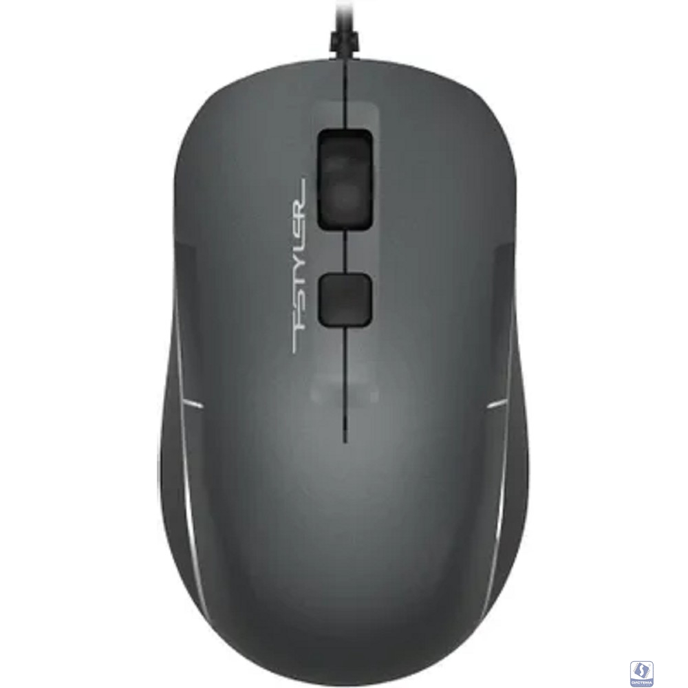Мышь компьютерная A4Tech Fstyler FM26 серый/черный (800-1600dpi) USB (4but)