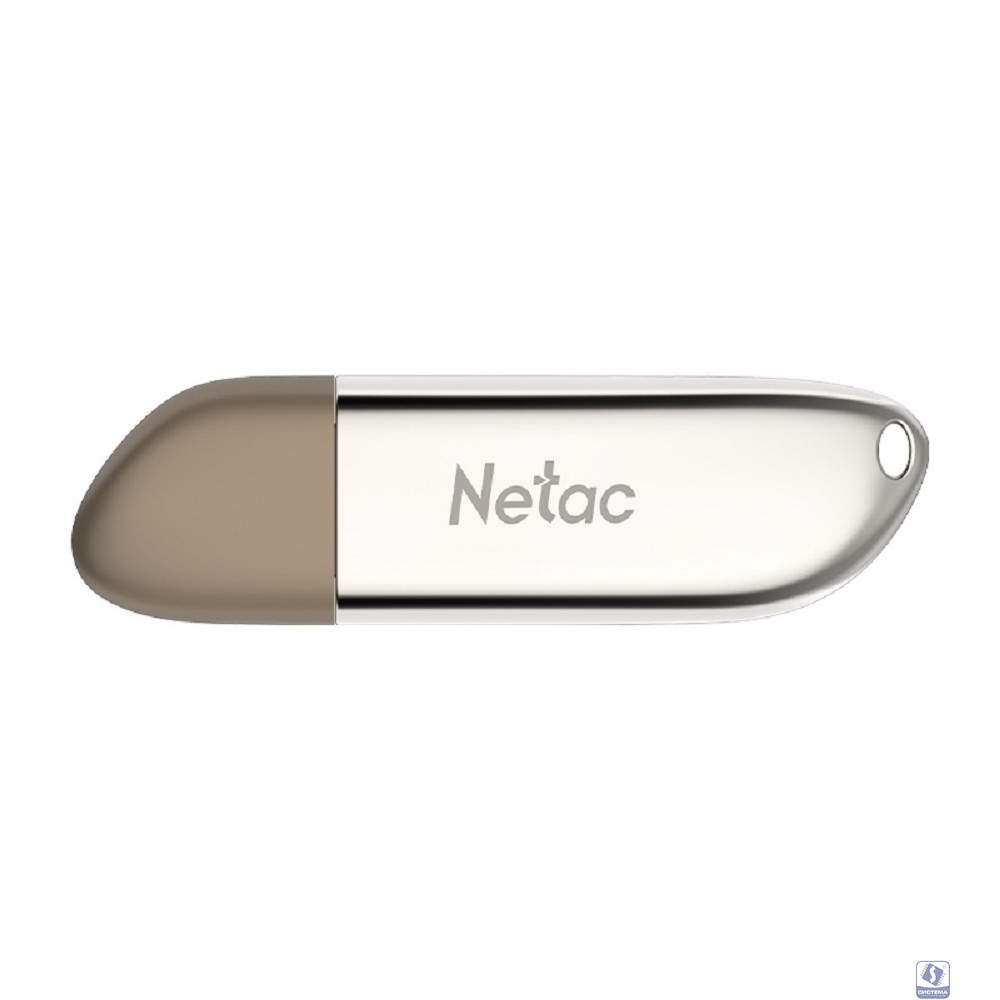 Netac USB Drive 8GB U352 <NT03U352N-008G-20PN>, USB2.0, с колпачком, металлическая