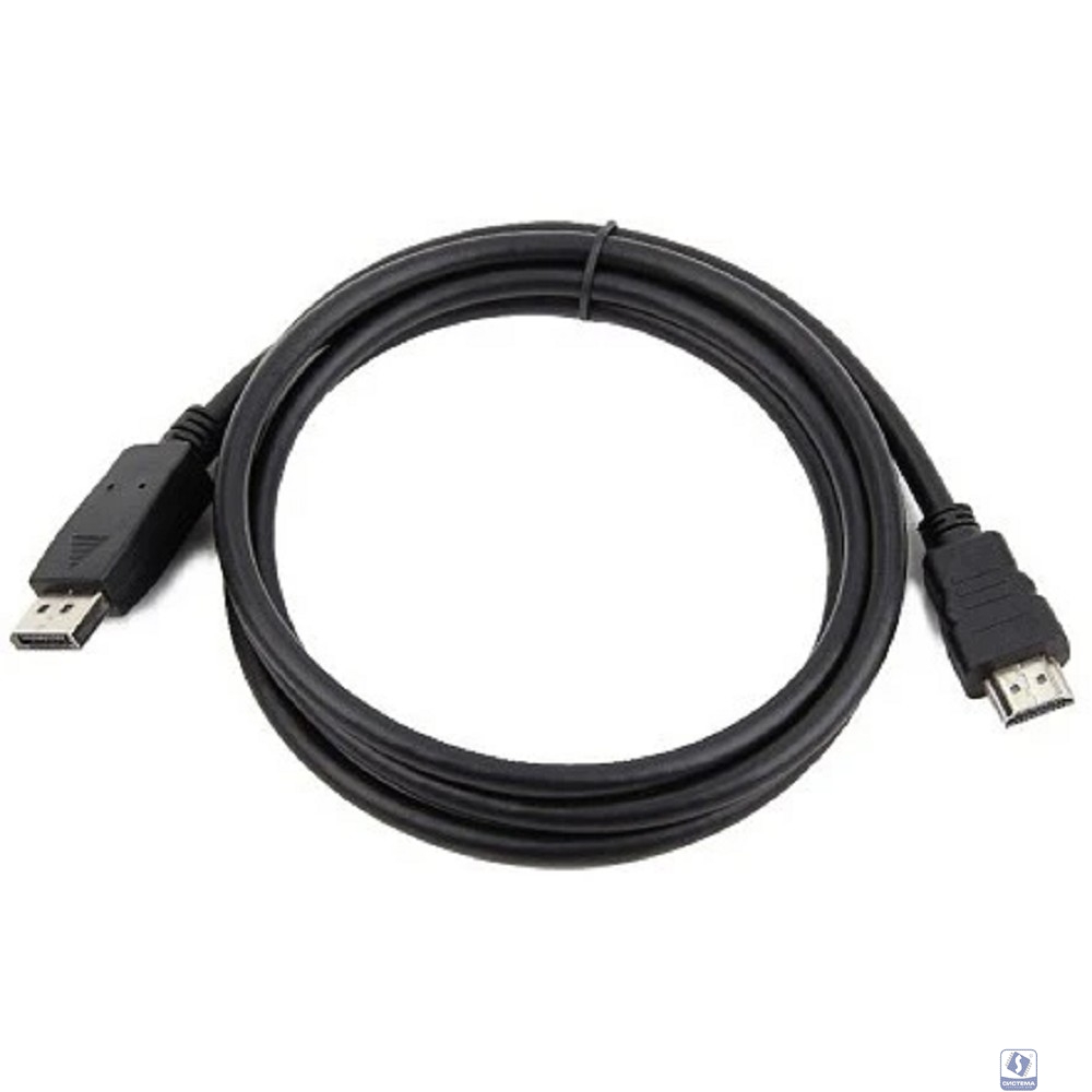 Filum Кабель Display port-HDMI 3 м., медь, черный, разъемы: Display port male- HDMI A male, пакет. [FL-C-DPM-HM-3M] (894193)