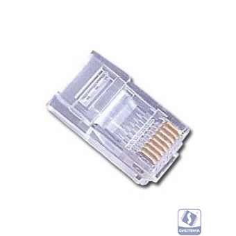 Cablexpert Вилка RJ-45 (8P8C) универсальная кат.5e, 6m" (10 шт.) (PLUG3UP6/10)