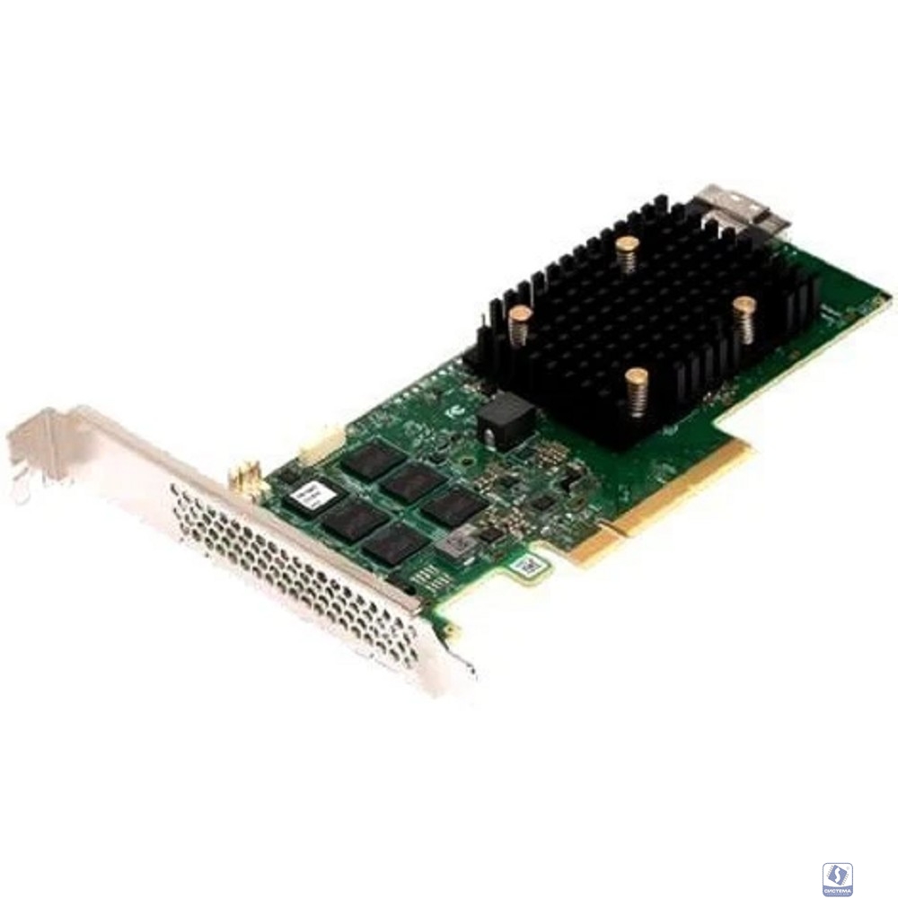 Broadcom 05-50077-01\03-50077-01  Контроллер MegaRAID 9560-8I SGL (05-50077-01) PCIe 4.0 x8 LP, SAS/SATA/NVMe, RAID 0,1,5,6,10,50,60, 8port(1 * int SFF8654), 4GB Cache