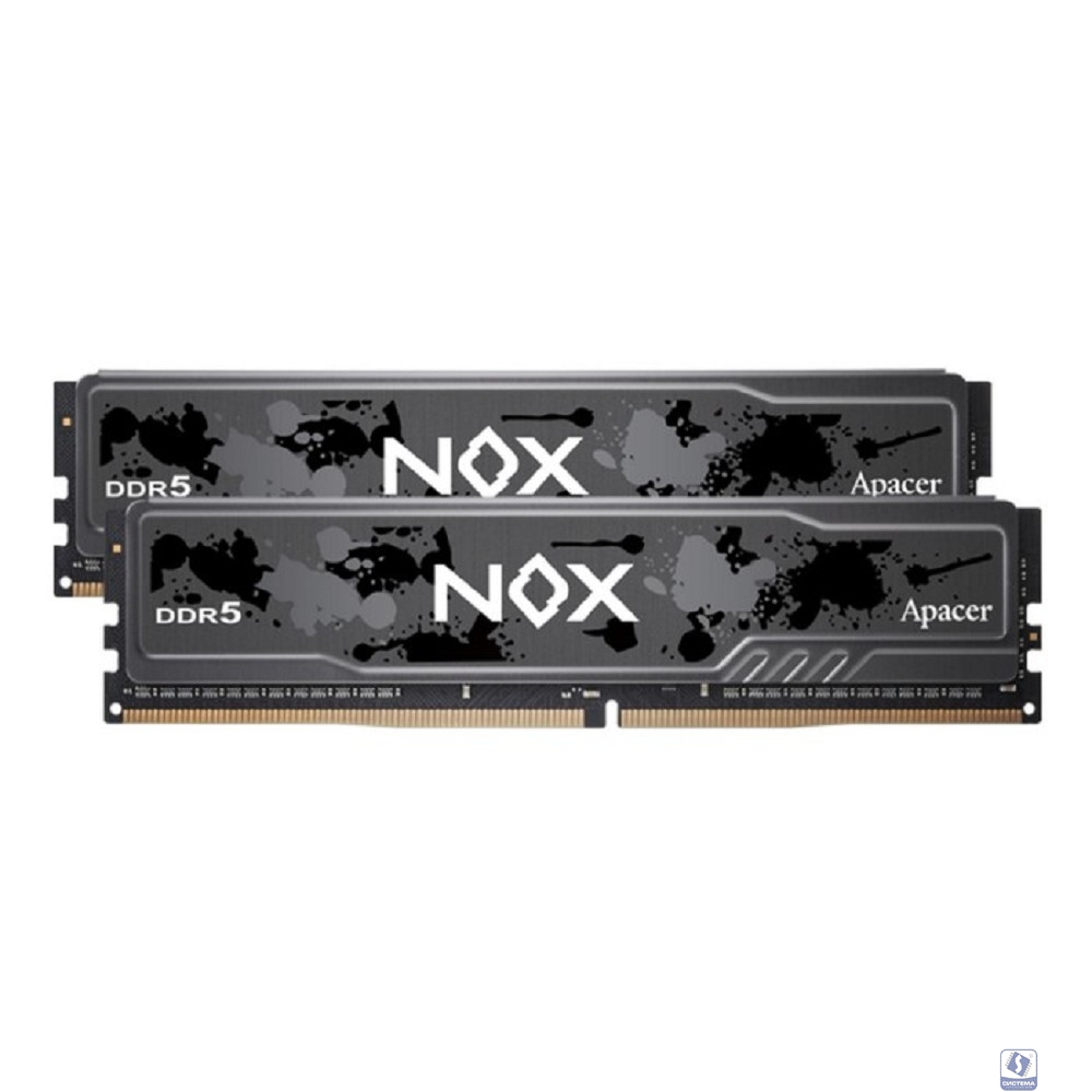 Apacer DDR5 32GB Kit (2x16Gb) 5600 MT/s CL40 AH5U32G56C522MBAA-2 NOX w/HS RP  