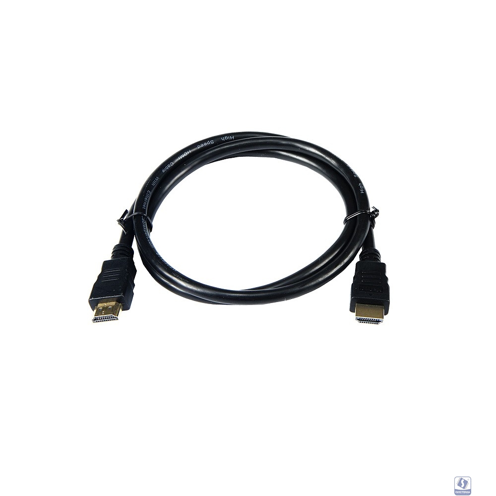 Bion Кабель HDMI v2.0, 19M/19M, 3D, 4K UHD, 1 м, черный [BXP-HDMI2MM-010]/[BN-HDMI2MM-1M]