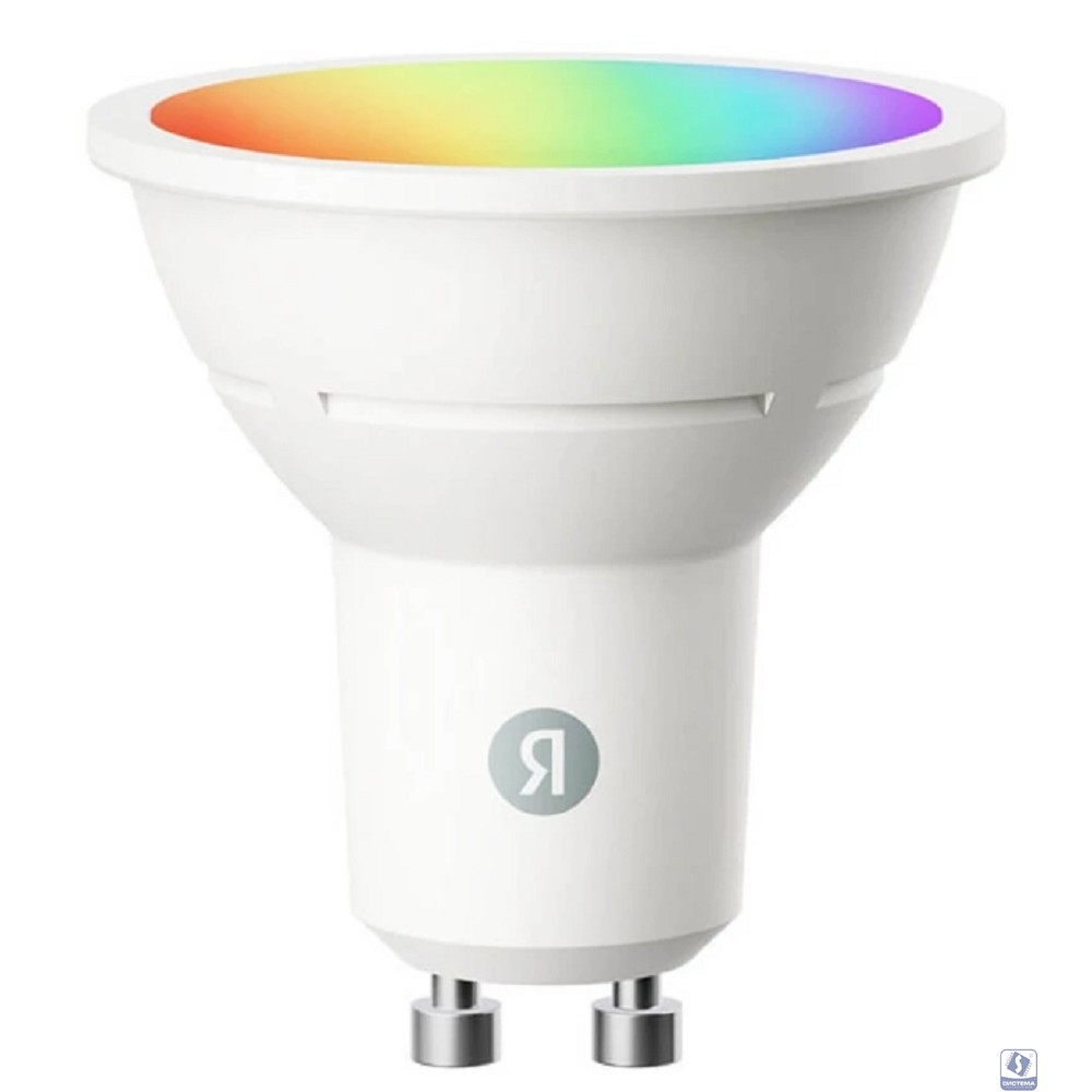 Яндекс Умная лампочка GU10, RGB, 520 Лм, Matter over Wi-Fi